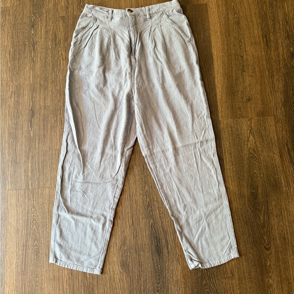 We The Free light blue Linen pants